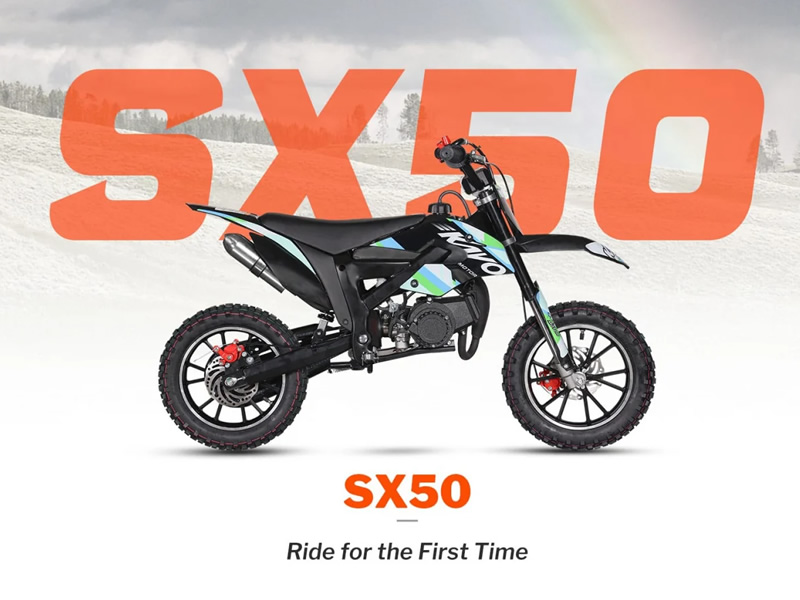 Kayoko/2 Kayo SX50 – Motocicletă 2T Automată pentru Copii | Bikers24.ro
